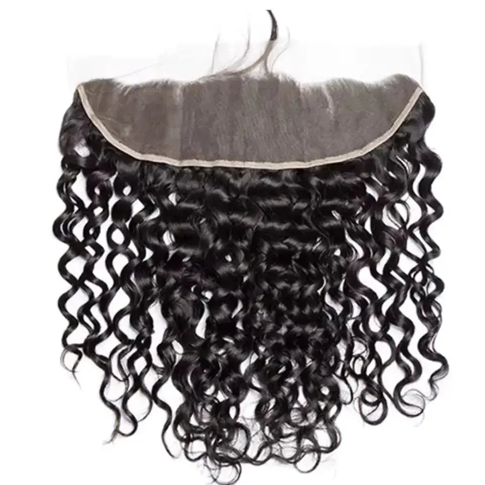 Closure 13x6 - HD Suisse Lace - Indian Raw Hair - Deep Wave - 100% Cheveux Naturels MaisonWig