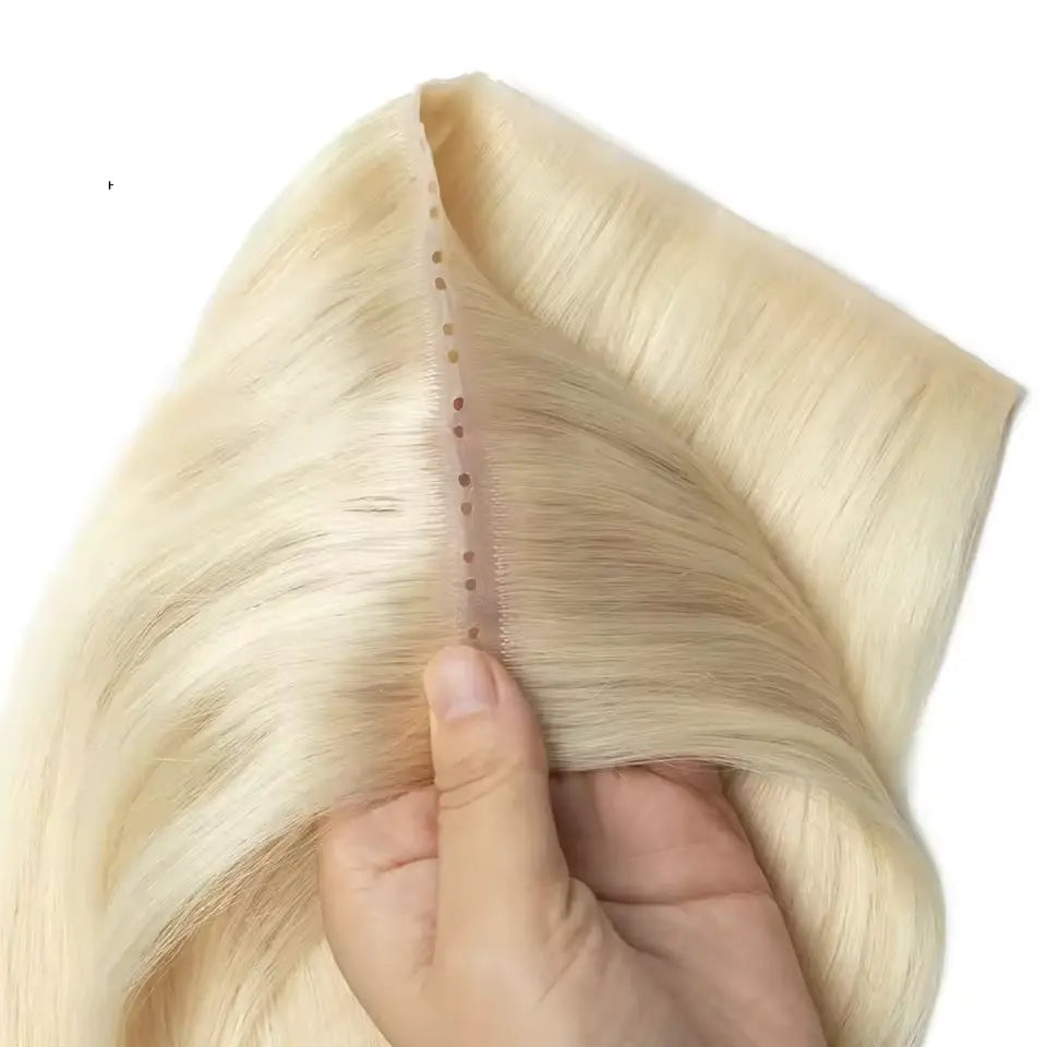 Weft 100g - Meches Européennes - Couleur 613 - Lisse - 100% Cheveux Naturels MaisonWig