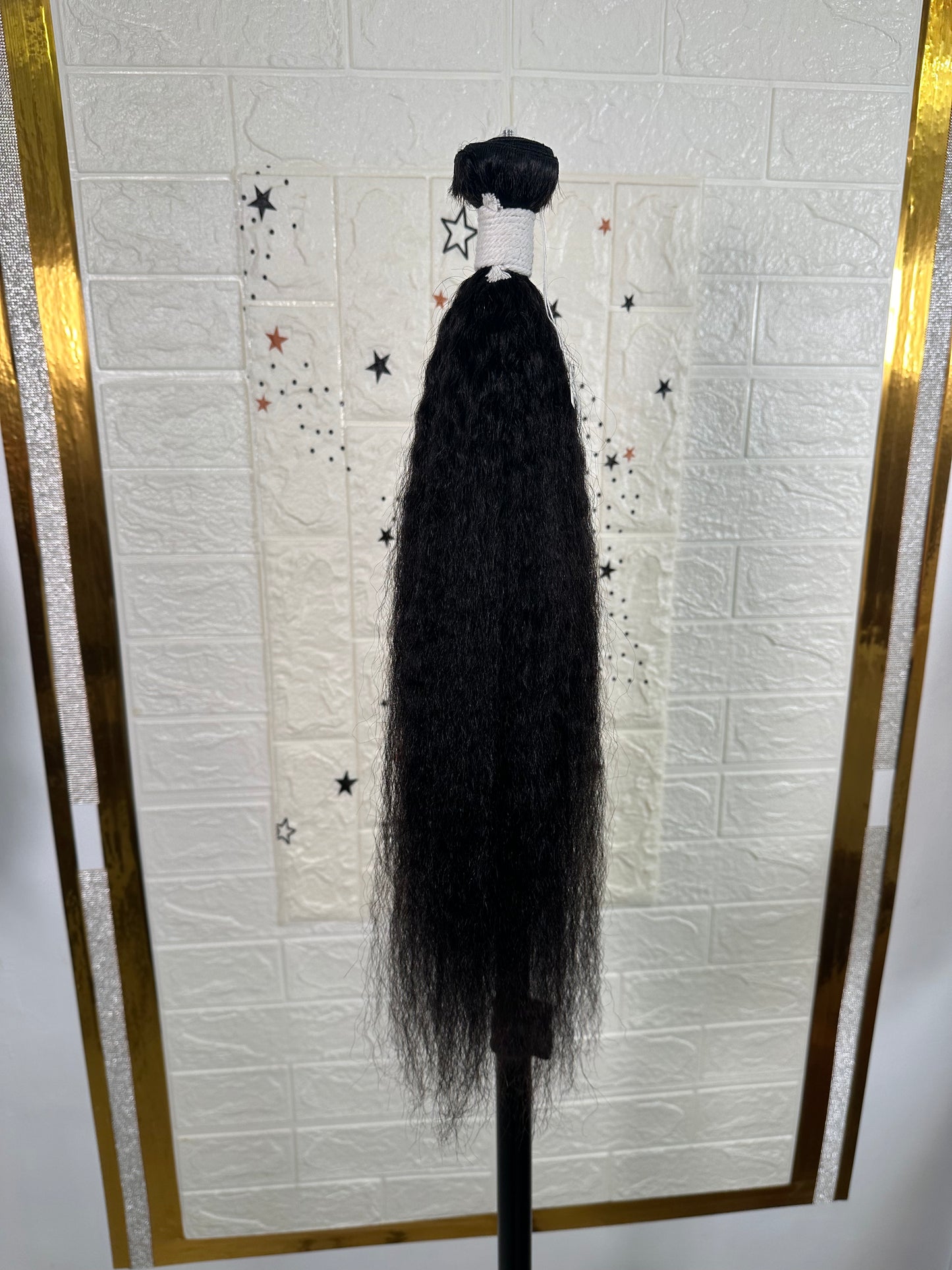Tissage - Brésilien Kinky Straight - 100% Cheveux Naturels