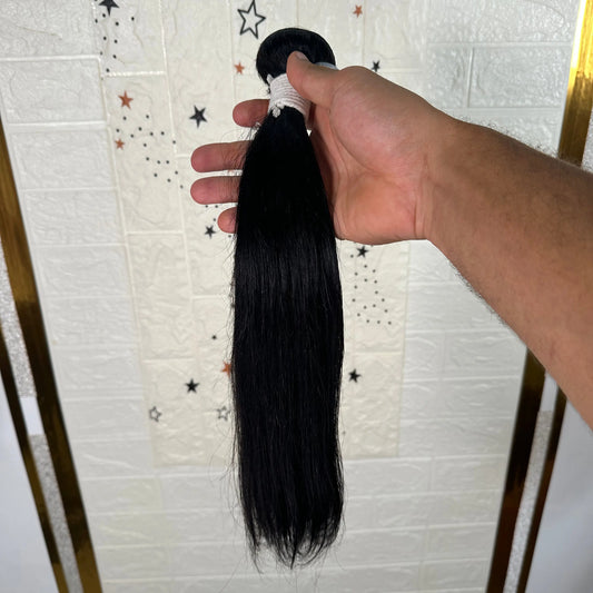 Tissage - Brésilien Lisse - 100% Cheveux Naturels MaisonWig