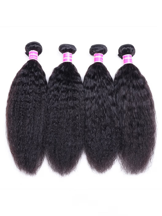 Tissage - Brésilien Kinky Straight - 100% Cheveux Naturels