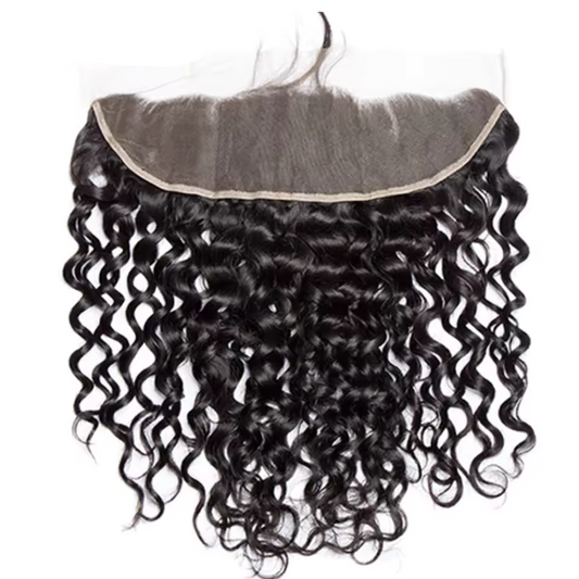 Closure 13x6 - HD Suisse Lace - Bresilien - Deep Wave - 100% Cheveux Naturels