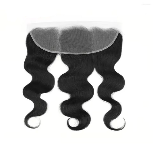 Closure 13x4 - HD Suisse Lace - Indian Raw Hair - Body Wave - 100% Cheveux Naturels
