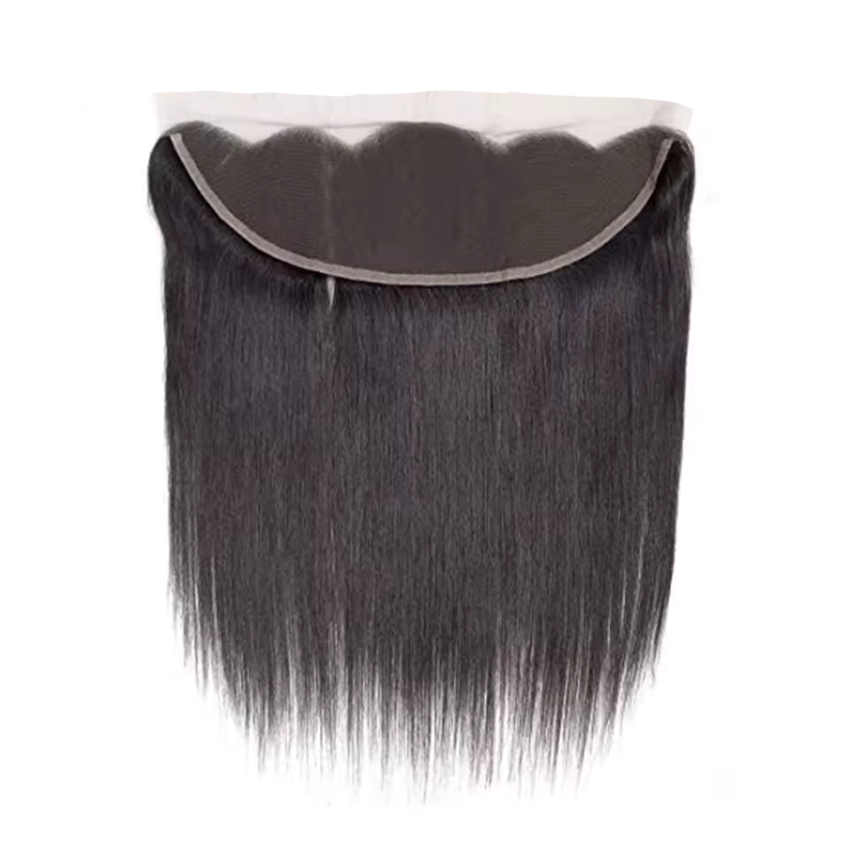 Closure 13x4 - HD Suisse Lace - Indian Raw Hair - Lisse - 100% Cheveux Naturels