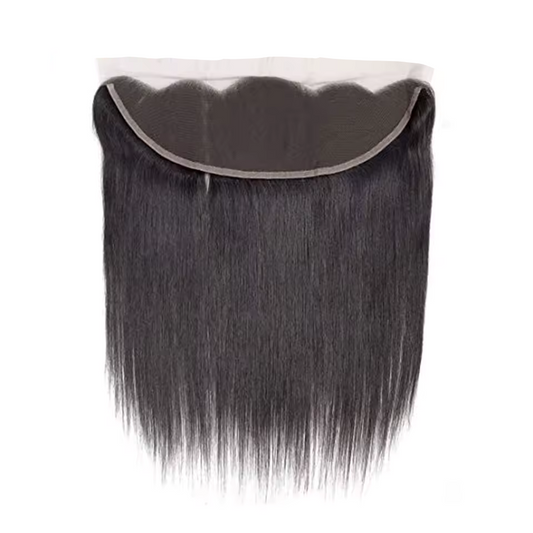 Closure 13x4 - HD Suisse Lace - Indian Raw Hair - Lisse - 100% Cheveux Naturels