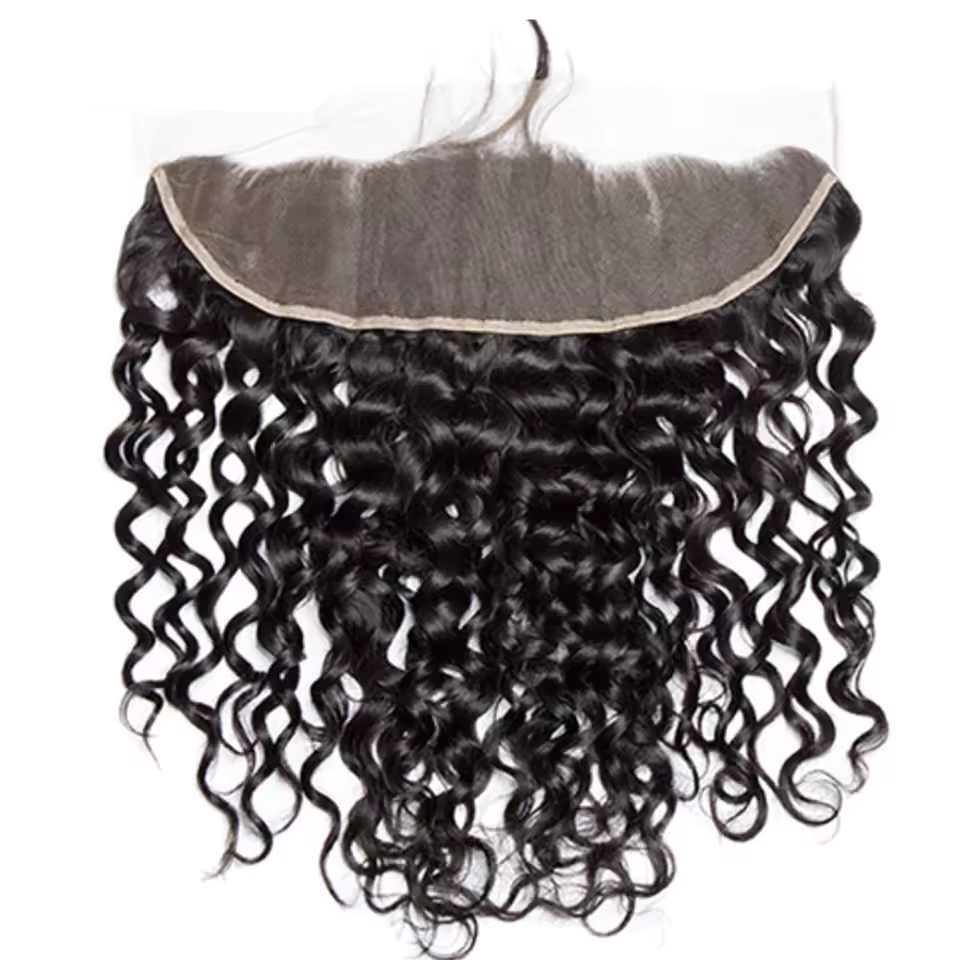 Closure 13x4 - HD Suisse Lace - Bresilien - Deep Wave - 100% Cheveux Naturels