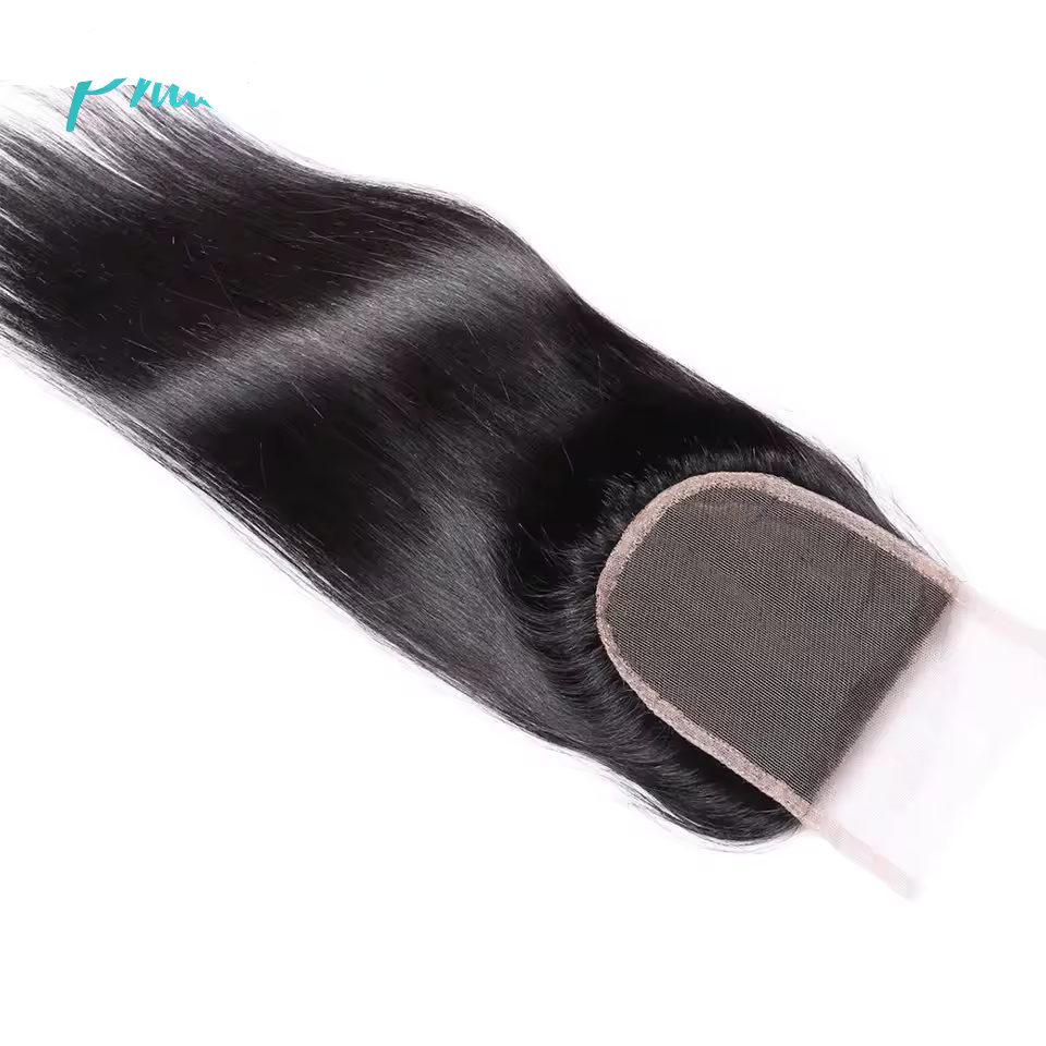 Closure 5x5 - HD Suisse Lace - Indian Raw Hair - Lisse - 100% Cheveux Naturels