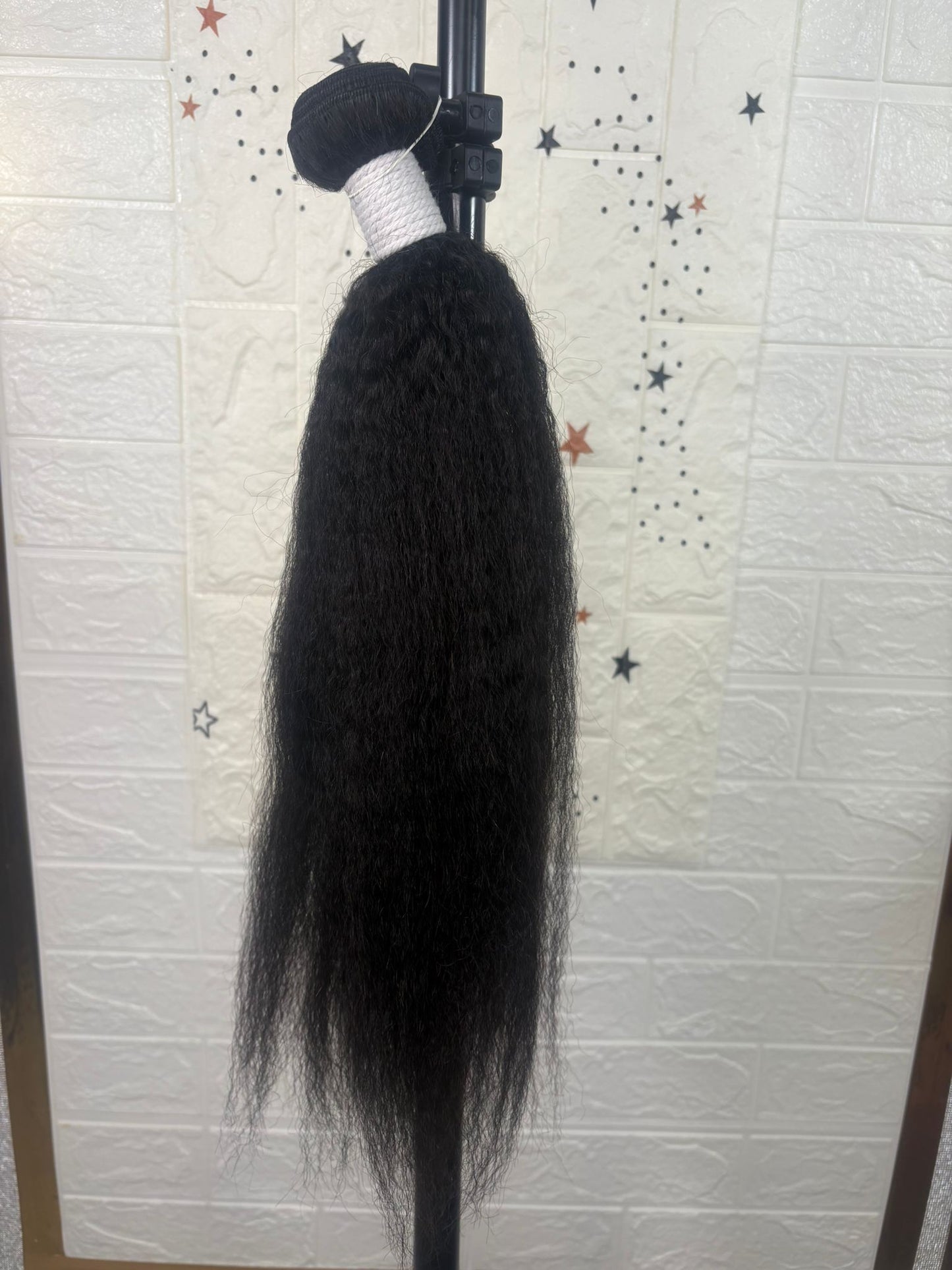 Tissage - Brésilien Kinky Straight - 100% Cheveux Naturels