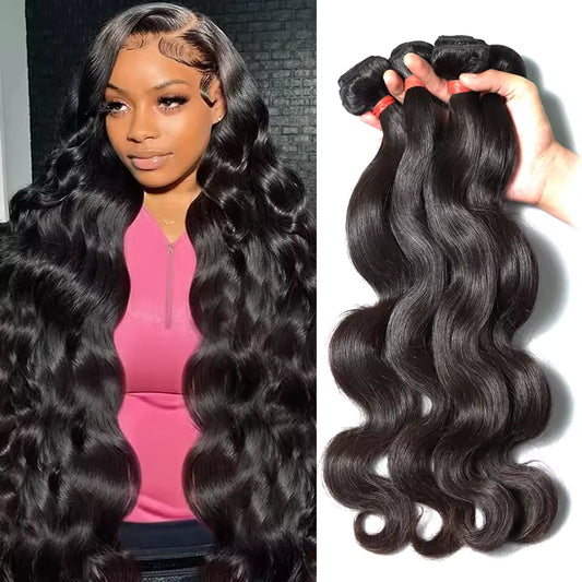 Tissage - Indian Raw Hair Double Drams - Body Wave - 100% Cheveux Naturels