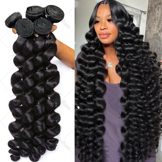 Tissage - Brésilien Loose Wave - 100% Cheveux Naturels