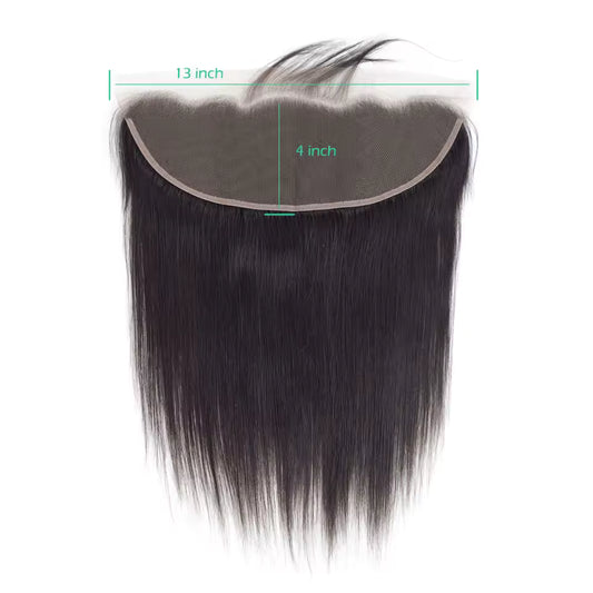 Closure 13x4 - HD Suisse Lace - Bresilien - Lisse - 100% Cheveux Naturels