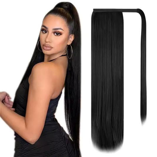 Ponytail - Ponytail Malaisienne - Lisse - 100% Cheveux Naturels