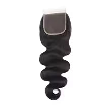 Closure 4x4 - Indian Raw Hair - Body Wave - 100% Cheveux Naturels