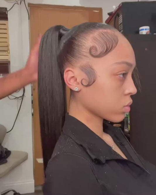 Ponytail - Ponytail Malaisienne - Lisse - 100% Cheveux Naturels